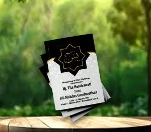 Detail Isian Yasin Custom Foto